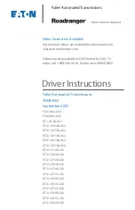 Eaton FO-6406A-ASX Driver Instructions предпросмотр