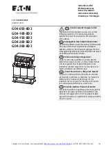 Eaton GD4-050-BD3 Instruction Leaflet предпросмотр