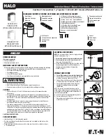 Eaton HALO FE0650LPC Instruction Manual preview