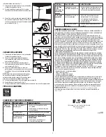 Предварительный просмотр 4 страницы Eaton HALO FES0650LPC Instruction Manual