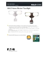 Eaton Halo Home MST20C Quick Start Manual предпросмотр