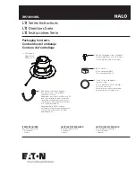 Eaton Halo LT4 Series Instructions Manual preview