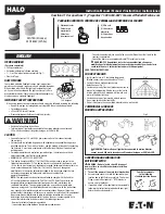 Eaton HALO MS180 Instruction Manual preview