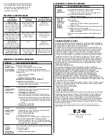 Preview for 6 page of Eaton Halo MST18VCW Instruction Manual