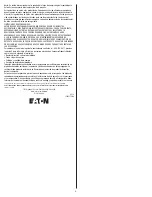 Preview for 4 page of Eaton HALO MT125 Instruction Manual