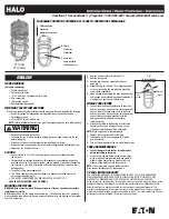 Eaton HALO VT100G Instruction Manual preview