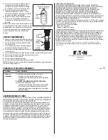 Preview for 4 page of Eaton HALO VT1730 Instruction Manua