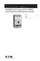 Preview for 1 page of Eaton HKDDC Series Installation Instructions Manual