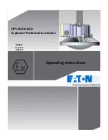 Eaton hpl-3l series Operating Instructions preview