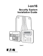 Предварительный просмотр 1 страницы Eaton i-on16 Installation Manual