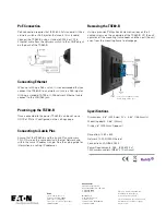 Preview for 3 page of Eaton iLumin Plus TSE80-B Installation Instructions