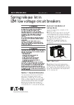 Preview for 1 page of Eaton IZM Quick Start Manual
