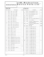 Предварительный просмотр 4 страницы Eaton LINX Linear Worksurface Manual