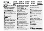 Eaton LSA-PKZ0-E Instruction Leaflet preview