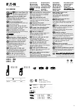 Eaton LSR-S TKG Series Instruction Leaflet предпросмотр