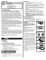 Предварительный просмотр 2 страницы Eaton Lumark LFD2L30W Instruction Manual