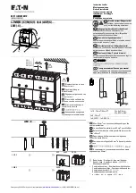 Eaton LZME Series Instruction Leaflet предпросмотр