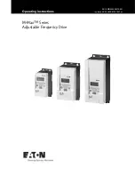 Eaton M-Max series Operating Instructions Manual preview