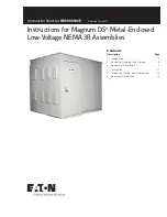 Eaton Magnum DS Instructions Manual предпросмотр