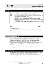 Предварительный просмотр 47 страницы Eaton Matrix Telecom Inverter System Installation And Operation Manual