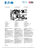 Предварительный просмотр 3 страницы Eaton MAXILINE MBF Series Operating Manual