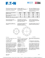 Предварительный просмотр 7 страницы Eaton MAXILINE MBF Series Operating Manual