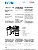 Предварительный просмотр 9 страницы Eaton MAXILINE MBF Series Operating Manual