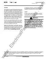 Предварительный просмотр 3 страницы Eaton MDN-408 Instructions For Installation, Operation And Maintenance