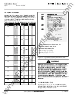 Предварительный просмотр 10 страницы Eaton MDN-408 Instructions For Installation, Operation And Maintenance