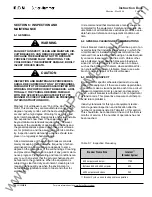 Предварительный просмотр 69 страницы Eaton MDN-408 Instructions For Installation, Operation And Maintenance