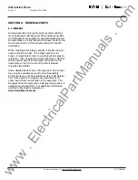 Предварительный просмотр 80 страницы Eaton MDN-408 Instructions For Installation, Operation And Maintenance