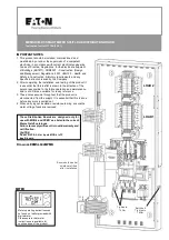 Eaton MEMSHIELD3 Instruction Leaflet предпросмотр