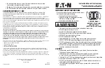 Предварительный просмотр 1 страницы Eaton Might-D-Light Mini LED125B Instruction Manual