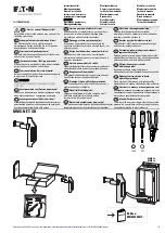 Eaton MMX-NET-XB Instruction Leaflet предпросмотр