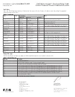 Предварительный просмотр 3 страницы Eaton Motor Insight C441 Product Installation Leaflet