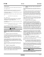 Предварительный просмотр 43 страницы Eaton MP-4000 Instruction Bulletin For Installing, Operating, And Maintaining