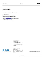 Предварительный просмотр 112 страницы Eaton MP-4000 Instruction Bulletin For Installing, Operating, And Maintaining