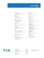 Preview for 16 page of Eaton MTL661 Instruction Manual