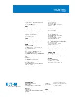 Предварительный просмотр 36 страницы Eaton MTL83*C Modbus Software Manual