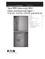 Eaton MVS Instructional Booklet preview