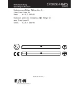 Eaton nLLK 15 LED N 600 Operating Instructions Manual preview