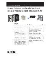 Eaton NRX NF Technical Data Manual preview