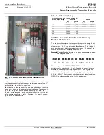 Предварительный просмотр 4 страницы Eaton NTCEC2X20400WRU O & M Manual