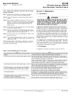 Preview for 18 page of Eaton NTCEC2X20400WRU O & M Manual