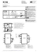 Eaton NZM-XCM Instruction Leaflet предпросмотр