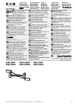 Preview for 1 page of Eaton NZM3-XMVR Instruction Leaflet