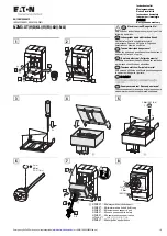 Eaton NZM3-XTD Instruction Leaflet предпросмотр