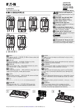 Eaton NZM4-4-XKV2P Instruction Leaflet предпросмотр