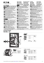 Eaton P-SOL20 Instruction Leaflet предпросмотр