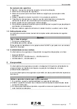 Preview for 77 page of Eaton P1-32/IGF1/SVD-SW/HI11/ATEX22 Operating Instructions Manual